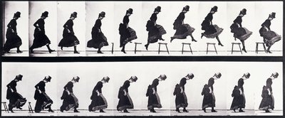 運動研究、c.1872-1885 作： Eadweard Muybridge
