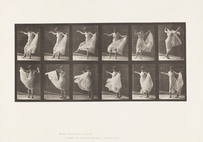 プレート189.ダンス（ファンシー） 作： Eadweard Muybridge