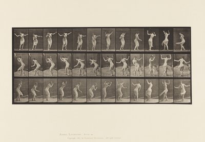 プレート191.ダンス（ファンシー） 作： Eadweard Muybridge