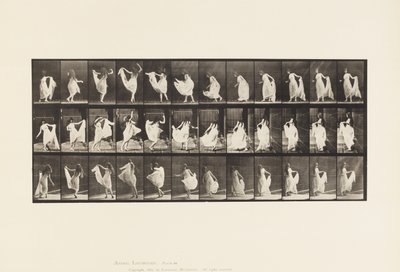 プレート193.ダンス（ファンシー） 作： Eadweard Muybridge