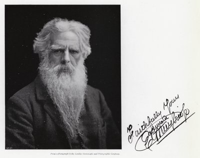 エドワード・マイブリッジの肖像（モノクロ写真 作： Eadweard Muybridge