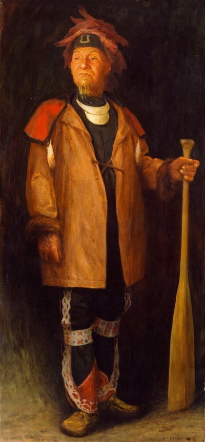 首領Shoppenegons、1910 作： Eanger Irving Couse