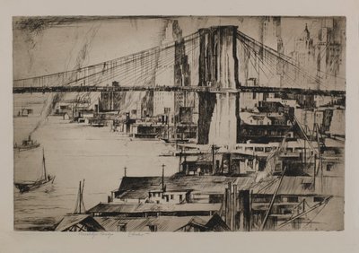 ブルックリン橋 作： Earl Horter