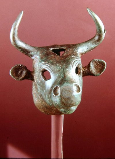 牡牛、近東（ブロンズ 作： Early Bronze Age