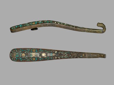 ベルトバックル、東周時代、紀元前770～221年 作： Eastern Zhou Dynasty Chinese School