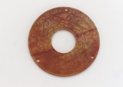 装飾用ディスク、紀元前4〜3世紀 作： Eastern Zhou Dynasty Chinese School