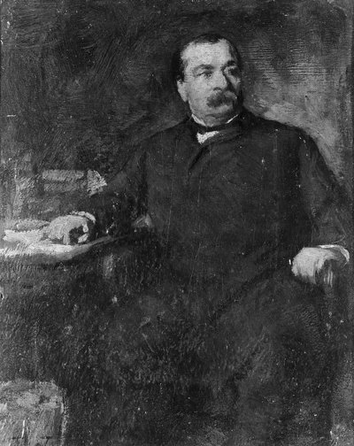 1891年までにグローバークリーブランド。 作： Eastman Johnson
