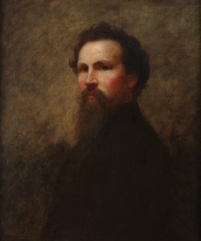 自画像 作： Eastman Johnson