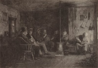 ナンタケット哲学学校 作： Eastman Johnson