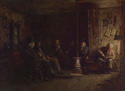 ナンタケット哲学学校 作： Eastman Johnson