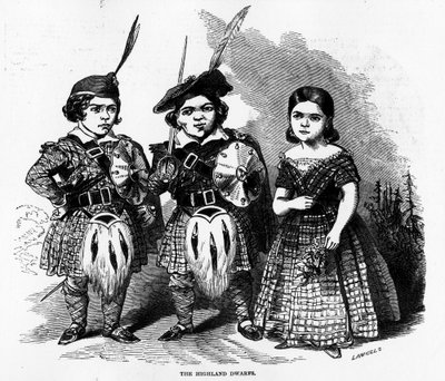 1846年5月30日、「The Illustrated London News」に掲載されたハイランドドワーフ 作： Ebenezer Landells
