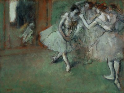 ダンサーのグループ 作： Edgar Degas