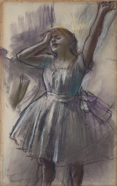 ダンサーストレッチ 作： Edgar Degas
