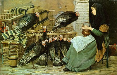 ローマのクリスマス・トルコ・マーケット 作： Edgar Barclay