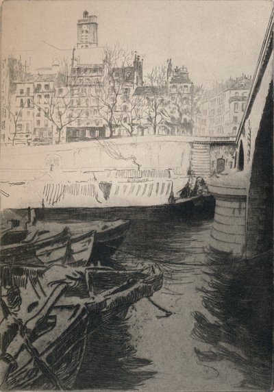 セントジェルヴェ、1915 作： Edgar Chahine