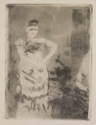 歌手 作： Edgar Degas