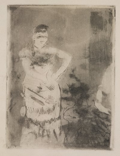 歌手 作： Edgar Degas