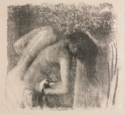 お風呂あがり (Large Version) 作： Edgar Degas