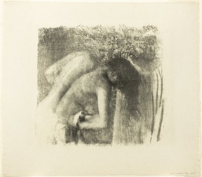 風呂上がり（大） 作： Edgar Degas