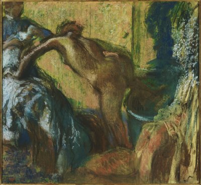 お風呂の後 作： Edgar Degas