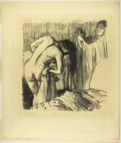 風呂上がり III 作： Edgar Degas