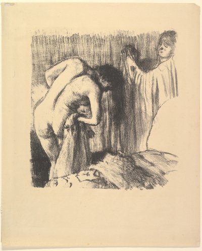 バスIIIの後、1891年から92年。 作： Edgar Degas