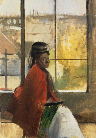 アリス・ヴィレット、1872 作： Edgar Degas