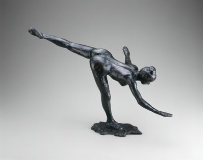 アラベスク、モデル 188590 キャスト 191921。 作： Edgar Degas