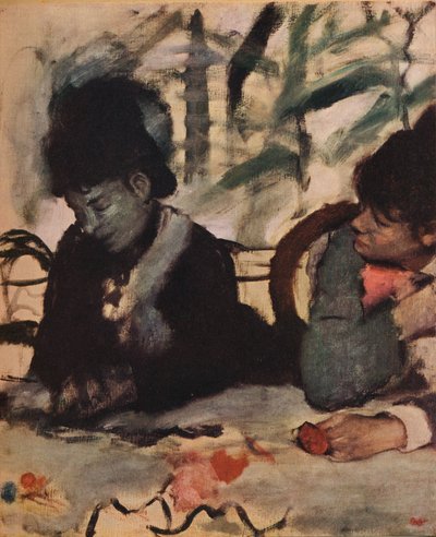 カフェ、c1875 作： Edgar Degas