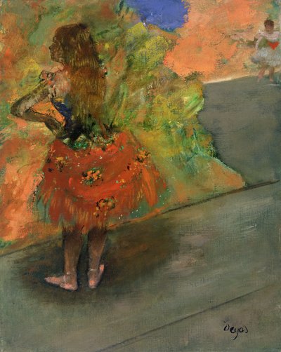 バレエダンサー、1888年〜94年頃 作： Edgar Degas