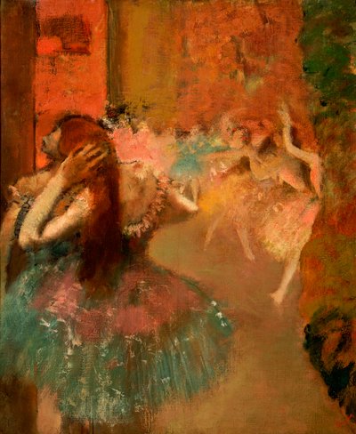 バレエシーン 作： Edgar Degas