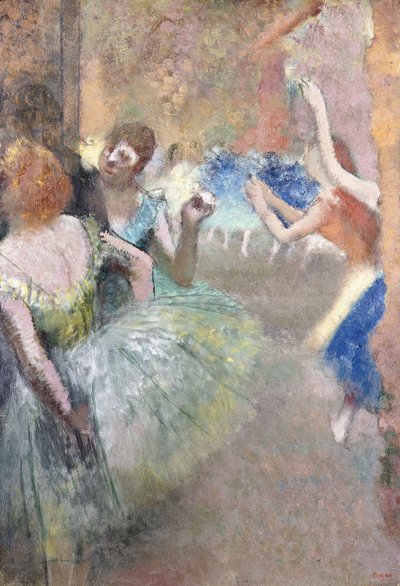 バレエシーン、1885年 作： Edgar Degas