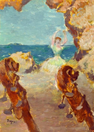 バレッタンツェリン 作： Edgar Degas