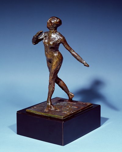 お辞儀をするダンサー」1919年頃鋳造（ブロンズ 作： Edgar Degas