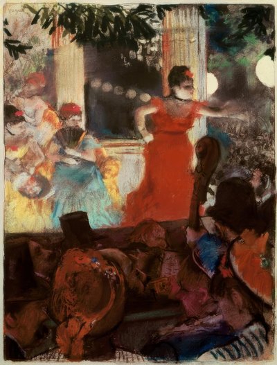 アンバサダーズカフェコンサート 作： Edgar Degas