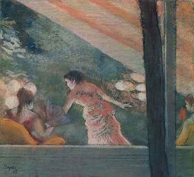 アンバサダーでのカフェコンサート 作： Edgar Degas