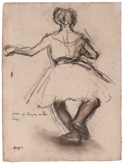 ダンサー、 作： Edgar Degas