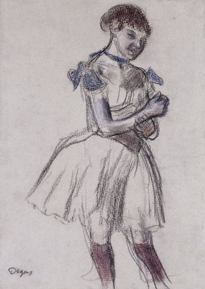 ダンス;ダンサー、1880年頃 作： Edgar Degas