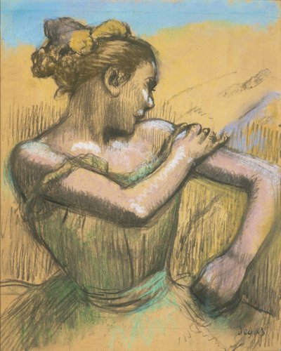 ダンサー 1895-99年頃 （紙にパステル、木炭） 作： Edgar Degas