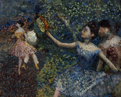 タンバリンのダンサー、1897年頃 作： Edgar Degas
