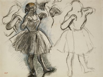 ダンサー;ダンサー、 作： Edgar Degas