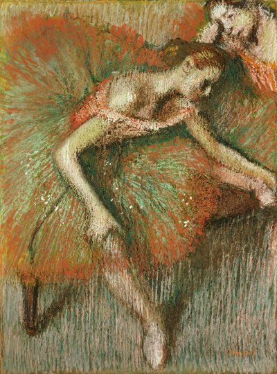 ダンサー、1899年頃 作： Edgar Degas