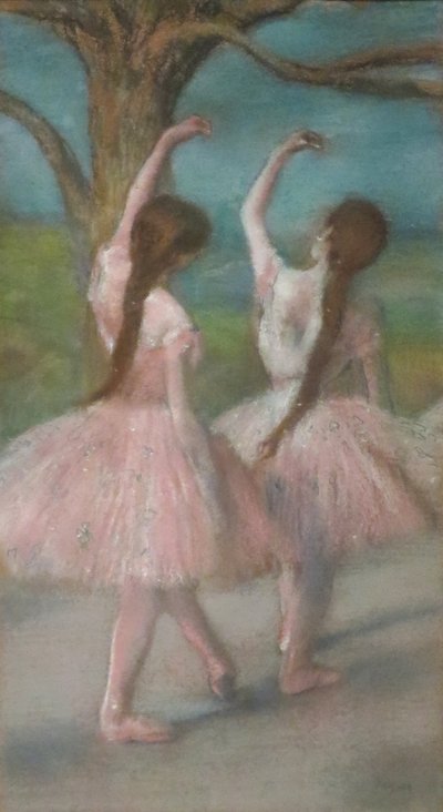 ピンクのダンサー 作： Edgar Degas
