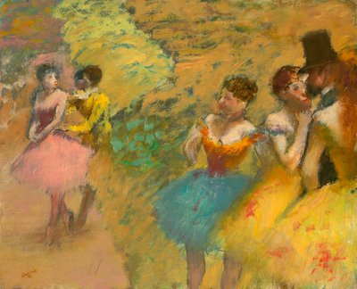 ダンサー（オペラ座の舞台裏） 作： Edgar Degas