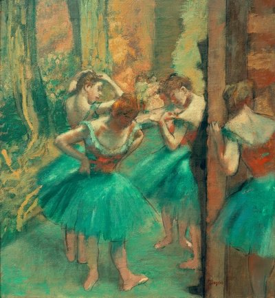 ピンクのダンサー 作： Edgar Degas