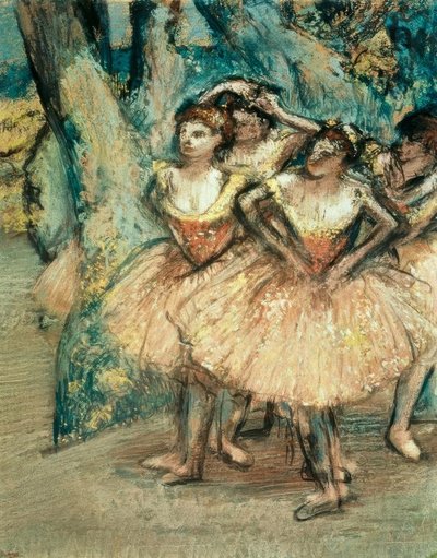 ピンクのダンサー 作： Edgar Degas
