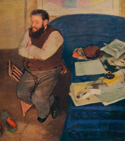 ディエゴマルテッリ、1879年 作： Edgar Degas