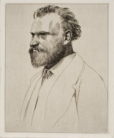 エドゥアール・マネ、バスト長の肖像画 作： Edgar Degas
