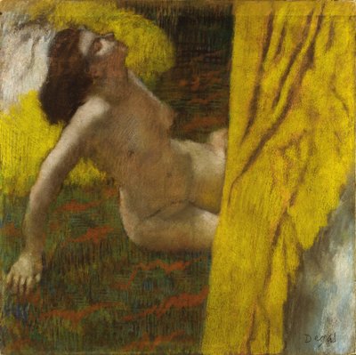 女性のヌード、1885～1886年頃。 作： Edgar Degas