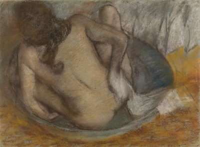 浴槽の女 作： Edgar Degas